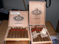 95 Partagas 150s and 05, 160s