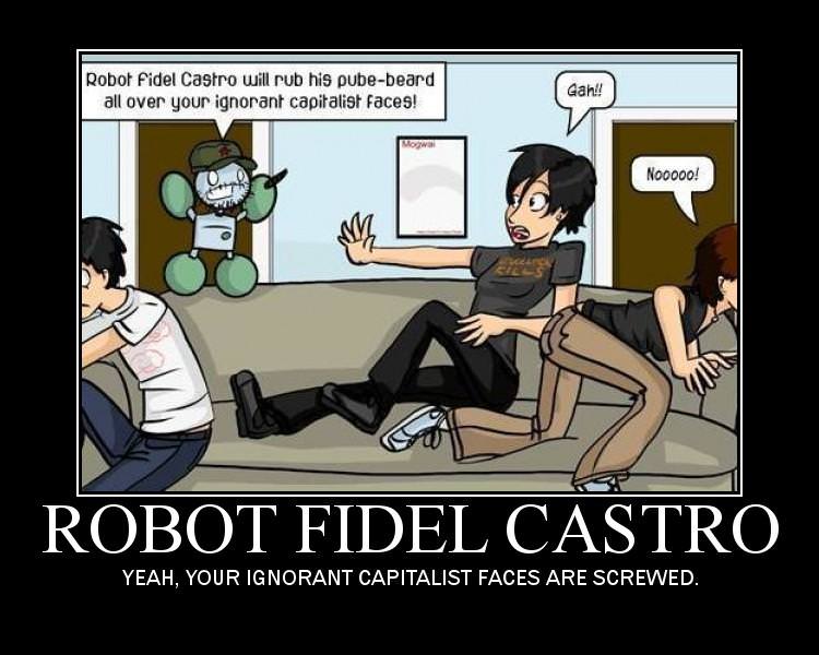 Robot Fidel Castro