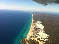 Moreton Island, looking South