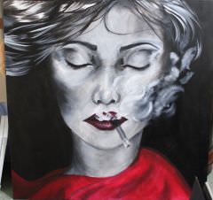 Smoking Woman