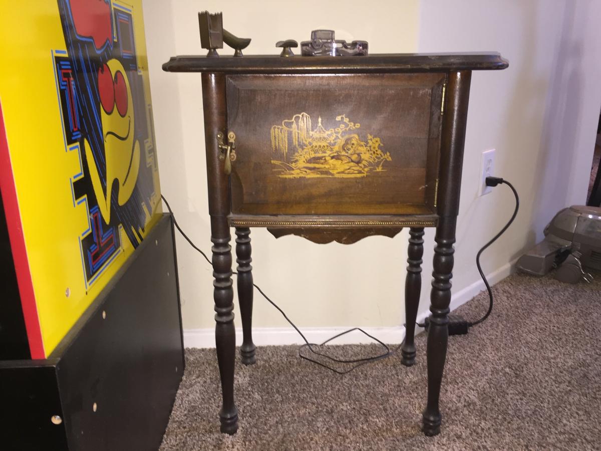 Cushman Antique Smoking Stand Cigars