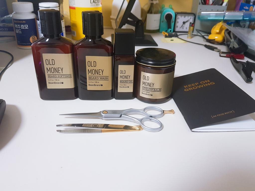 Beardbrand Old Money and Tools